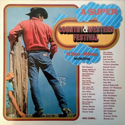 Bill Monroe, Bob Wills a.o. - A Super Country & Western Festival