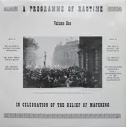 Mr. John Philip Sousa's Band, Mr. Prince's Orchestra, a.o. - A Programme Of Ragtime - In Celebration Of The Relief Of Mafeking
