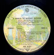 Double LP - Various - A Tribute To Woody Guthrie