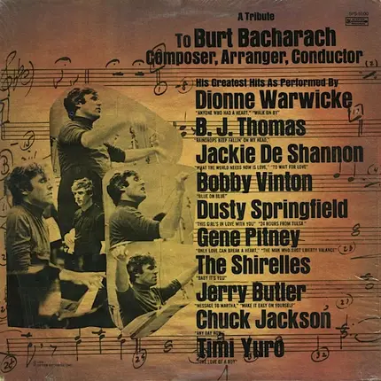 Vinton, Warwick, a.o. - A Tribute To Burt Bacharach Composer, Arranger, Conductor