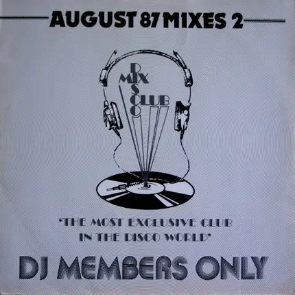 August 87 - Mixes 2 - August 87 - Mixes 2