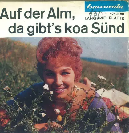 Various - Auf Der Alm, Da Gibt's Koa Sünd