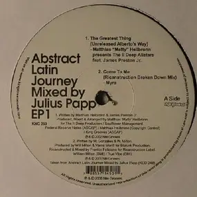 Various Artists - Abstract Latin Journey EP 1