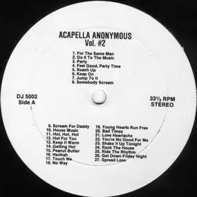 Various Artists - Acapella Anonymous Vol. #2