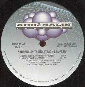 Various Artists - Adrenalin Tekno Attack Sampler