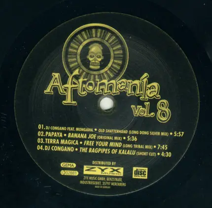 Papaya, Dj Congano, a. o. - Afromania Vol.8