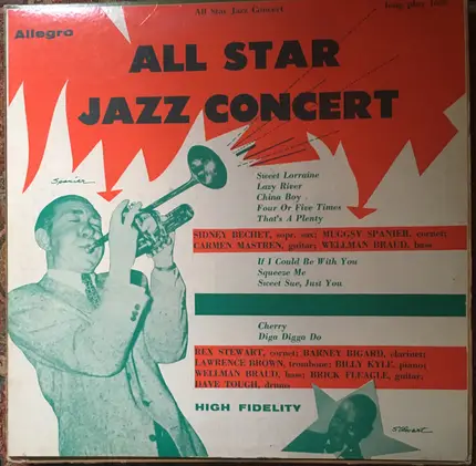 Sidney Bechet, Muggsy Spanier a.o. - All Star Jazz Concert