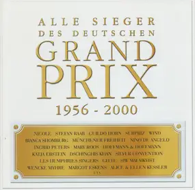 Freddy Quinn - Alle Sieger Des Deutschen Grand Prix 1956-2000