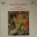 CD - Various - Allegri: Miserere And Other Choral Masterpieces