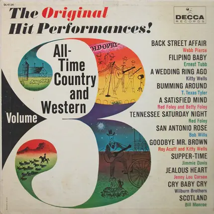 Webb Pierce, Ernest Tubb, Kitty Wells, a.o. - All Time Country And Western Volume 3