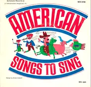 Various - American Songs To Sing