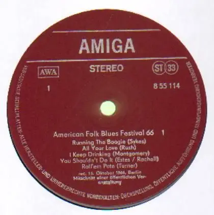 Roosevelt Sykes, Otis Rush, Little Brother Montgomery - American Folk Blues Festival 66 (1)
