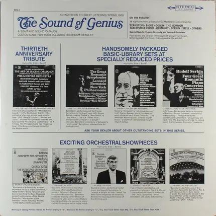 Eugene Ormandy, Leonard Bernstein, John Williams a.o. - An Invitation To Great Listening: Spring, 1966