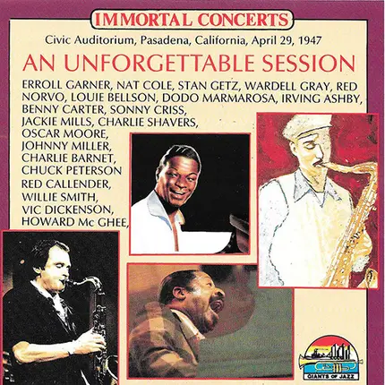 Erroll Garner / Nat Cole / Louie Bellson - An Unforgettable Session