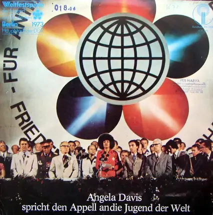 Angela Davis , Rundfunk-Sinfonieorchester Berlin, Herbert Kegel a.o. - Angela Davis Spricht Den Appell An Die Jugend Der Welt / Sinfonie Nr. 9 D-Moll Op. 125 - Schlußsatz