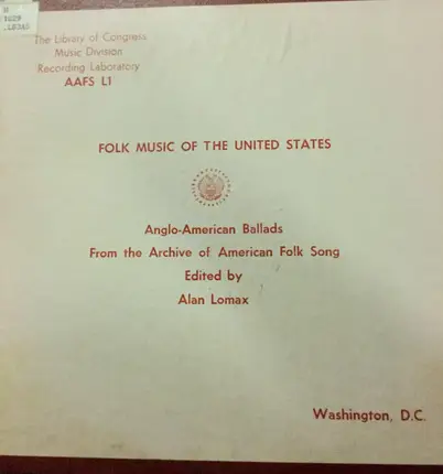 Texas Gladden a.o. - Anglo-American Ballads
