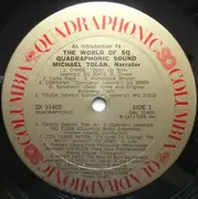 LP - Quadraphonic Promo Sampler - An Introduction To The World Of SQ Quadraphonic Sound