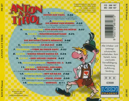 Didi Diesel, Dolomiten Sextett, Peter Steinbach - Anton aus Tirol