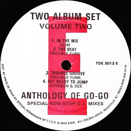 Slim / Johnson & Dee / Trouble Funk / a.o. - Anthology Of Go-Go Volume Two