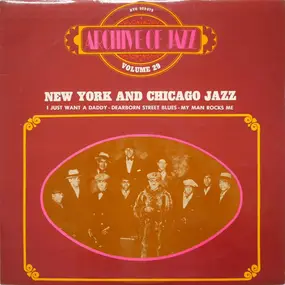 Booze And Glory - Archive Of Jazz Volume 29 - New York And Chicago Jazz 1923-24