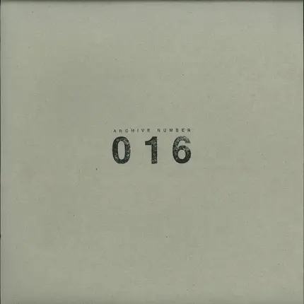 Sleeparchive, a.o. - Archive Number 016