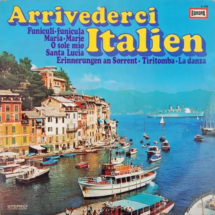 Tino del Molino, Cantara-Chor, a.o. - Arrivederci Italien