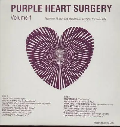 Varios Artists - Purple Heart Surgery Vol. 1