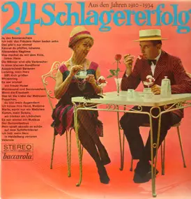 Various Artists - 24 Schlagererfolge aus den Jahren 1910 - 1934