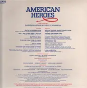 LP - Barry Mason & M. Heath Johnson - American Heroes - RARE COMPILATION