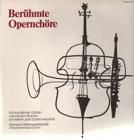 Various Artists - Berühmte Opernchöre, Verdi, Weber, Wagner, Mozart