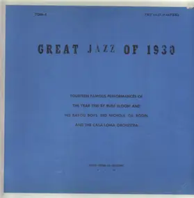 Various Artists - Great Jazz Of 1930