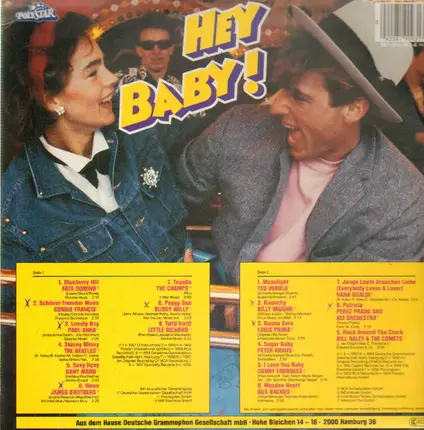 Various Artists - Hey Baby! Die Super-Hits Der Wilden 50er Jahre