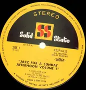 LP - Various Artists - Jazz For A Sunny Afternoon Volume 1 - Japanese Pressing