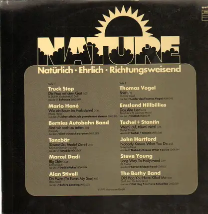 Mario Hene, Thomas Vogel, a.o. - Neues von Nature