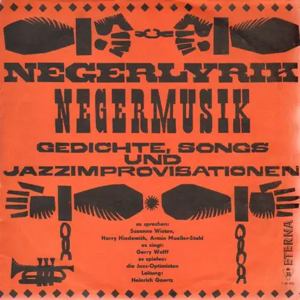 Armin Mueller-Stahl - Negerlyrik - Negermusik
