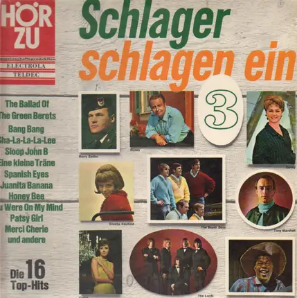 Cher, Ray Anthony, a.o. - Schlager schlagen ein 3