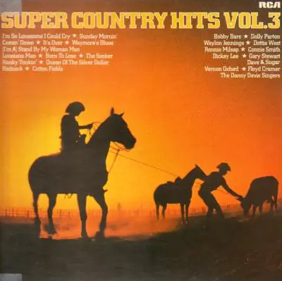 Bobby Bare, Waylon Jennings, Connie Smith a.o. - Super Country Hits Vol. 3