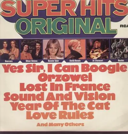 Baccara / Bonnie Tyler a.o. - Super hits original