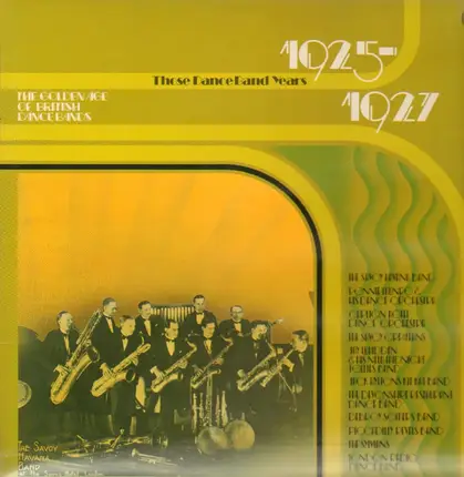 British Dance Band Sampler - Those Dance Band Years - 1925-1927