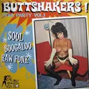 LP - Billy Clark & The Maskman, Jamo Thoma, Simtex Simmons & Wylie Dixon - Buttshakers ! - Soul Party Vol.1 - White/Black Labels