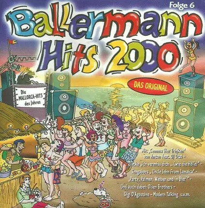 DJ Ötzi, Scooter, Vengaboys a.o. - Ballermann Hits 2000