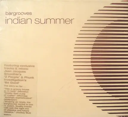 Solar House,Hot Lizard,Âme Strong,Fresh & Low, u.a - Bargrooves - Indian Summer