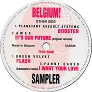 Awex / Green Velvet a.o. - Belgium! (Sampler)