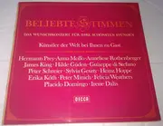LP - Various - Beliebte Stimmen - Das Wunschkonzert Für Ihre Schönsten Stunden - Künstler Der Welt Bei Ihnen Zu Gast