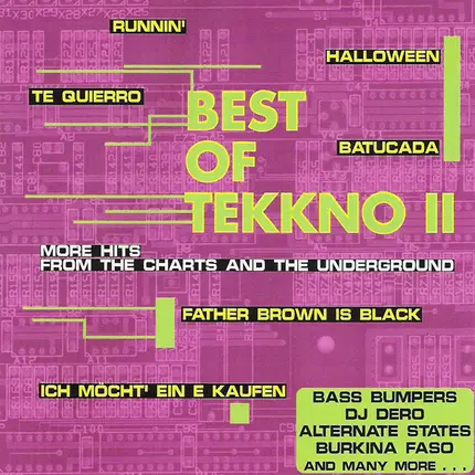 X Cite, Bass Bumpers, a.o. - Best Of Tekkno II