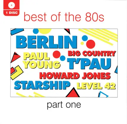 Berlin, T'Pau, Marvin Gaye, a.o. - Best Of The 80s - Part One