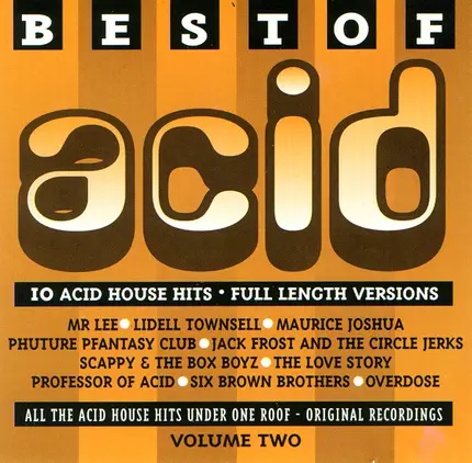 Mr Lee, Ledell Townsell, The love story, Overdose, u.a - Best Of Acid Volume Two