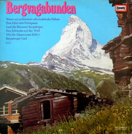 Der Bergsteiger-Chor / Alfons Zitz / a.o. - Bergvagabunden