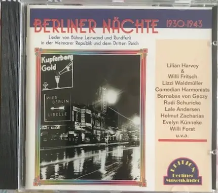 Barnabas Von Géczy, Lilian Harvey und Willy Fritsch - Berliner Nächte 1930-1943