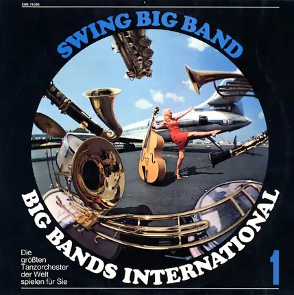 Jackie Gleason, Harry James, Ray Anthony... - Big Bands International 1 - Swing Big Band